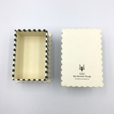 Καλλυντικά κιβώτια δώρων χαρτονιού με το ODM καπακιών που συσκευάζουν το ανακυκλωμένο κατώτατο σημείο εγγράφου