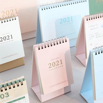 2022 εκτύπωση ημερολογιακών μικρή μηνιαία υπολογιστών γραφείου γραφείων χαρτονιού ζωηρόχρωμη